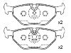 тормозная кладка Brake Pad Set:34 21 1 161 455