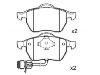 剎車片 Brake Pad Set:4A0 698 151