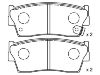 剎車片 Brake Pad Set:55200-60810