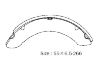 剎車蹄片 Brake Shoe Set:NR1081