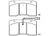 Bremsbelagsatz, Scheibenbremse Brake Pad Set:9316 1314