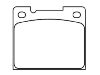 Bremsbelagsatz, Scheibenbremse Brake Pad Set:2 701 647