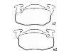 Pastillas de freno Brake Pad Set:4251.37