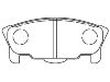 Bremsbelagsatz, Scheibenbremse Brake Pad Set:04491-87226