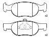 Bremsbelagsatz, Scheibenbremse Brake Pad Set:9 947 934