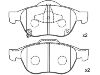 Bremsbelagsatz, Scheibenbremse Brake Pad Set:04465-05050