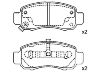 Bremsbelagsatz, Scheibenbremse Brake Pad Set:06450-S34-000