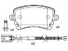 Brake Pad Set:3D0 698 451