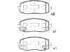 剎車片 Brake Pad Set:58101-07A10