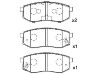 Brake Pad Set:53302-M2A01