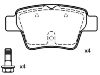 Brake Pad Set:4253.22