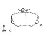 Brake Pad Set:002 420 22 20