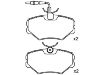 Pastillas de freno Brake Pad Set:4250.98