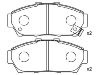 Brake Pad Set:45022-ST7-000