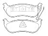 Brake Pad Set:5083882AC