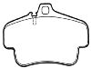 Brake Pad Set:996 351 939 15