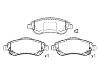 Brake Pad Set:45022-SWW-G01